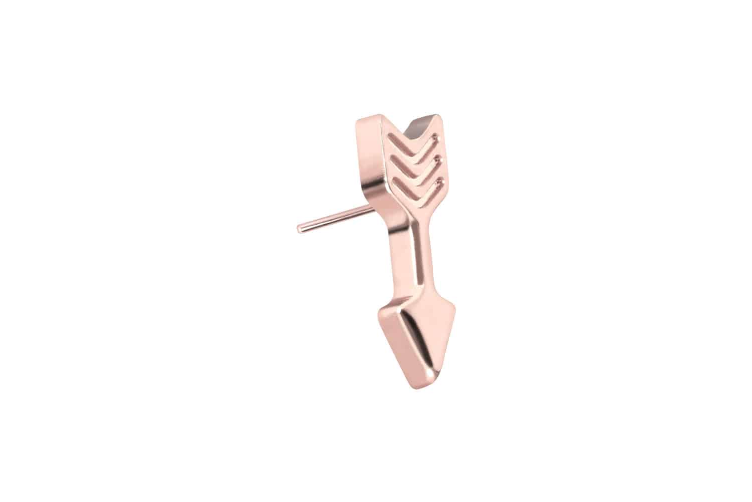 Titan Aufsatz mit Push Pin PFEIL von Piercingline